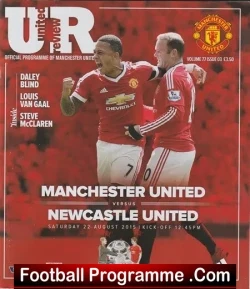Manchester United v Newcastle United 2015
