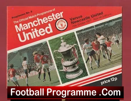 Manchester United v Newcastle United 1977 – Man Utd