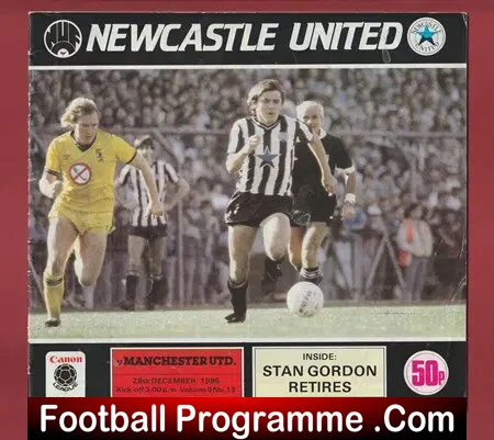 Manchester United v Newcastle United 1985 – Man Utd