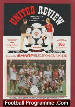 Manchester United v Nottingham Forest 1983 – Man Utd