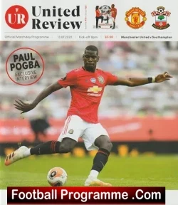 Manchester United v Southampton 2020 – BCD1