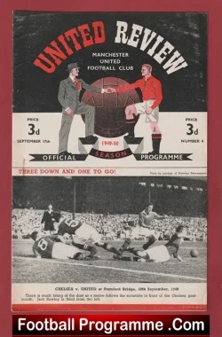 Manchester United v Stoke City 1949 – Man Utd