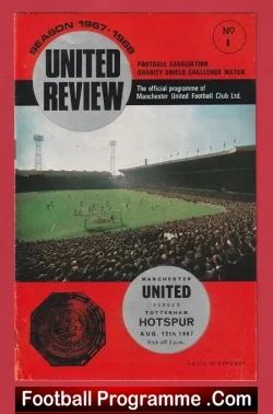 Manchester United v Tottenham 1967 – Charity Shield – Man Utd