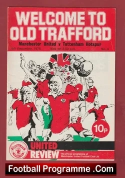 Manchester United v Tottenham 1975