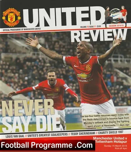 Manchester United v Tottenham 2015