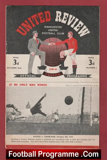 Manchester United v Wolves 1949 – Man Utd