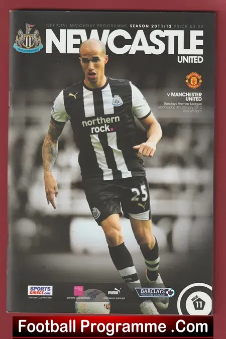 Newcastle United v Manchester United 2012