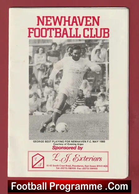 Newhaven v Crowborough 1990 – George Best