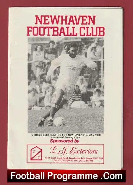 Newhaven v Portfield 1990 – George Best