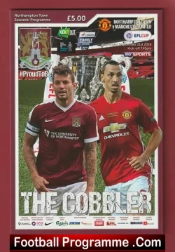 Northampton Town v Manchester United 2016 – League Cup