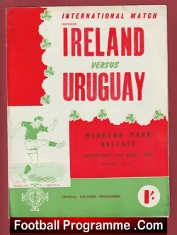 Northern Ireland v Uruguay 1964 – George Best First Irish 1st