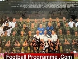 Norwich City Football Team Squad Multi Autographed Poster 2004