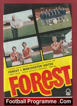Nottingham Forest v Manchester United 1979 – Man Utd