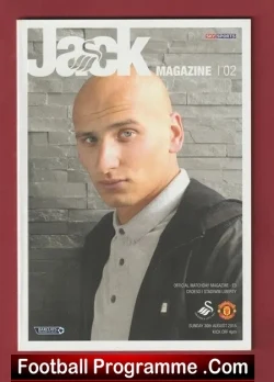 Swansea City v Manchester United 2015 - football programme