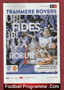 Tranmere Rovers v Manchester United 2020 – FA Cup