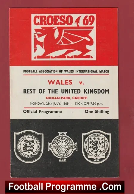 Wales v Rest of the United Kingdom 1969 – Charlton George Best