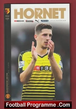 Watford v Manchester United 2015 - football programme