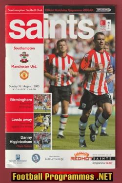 Southampton v Manchester United 2003
