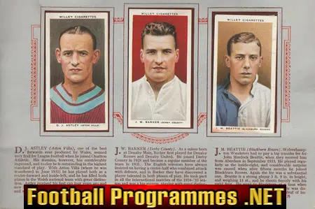 Association Footballers Cigarette Cards Book - Full - 1935 1936