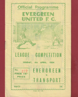 Evergreen United v Transport 1954 – Ireland