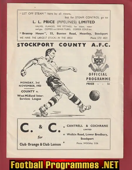 Stockport County v West Midland Inter Services 1958