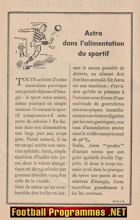Paris v Centre 1953 - France French Football