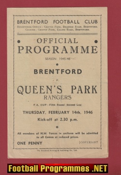 Brentford v QPR 1946 – FAC