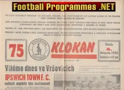 Bohemians Prague v Ipswich Town 1980 - UEFA Cup