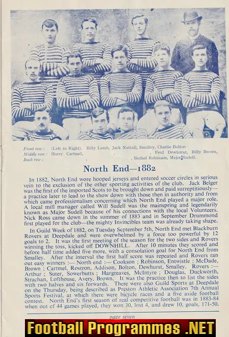 Preston North End v Servette 1952 - Friendly Match - Switzerland