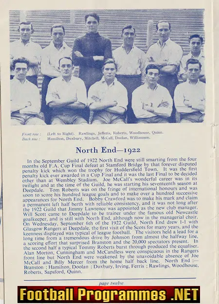 Preston North End v Servette 1952 - Friendly Match - Switzerland
