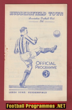 Huddersfield Town v Manchester United 1952 – Man Utd