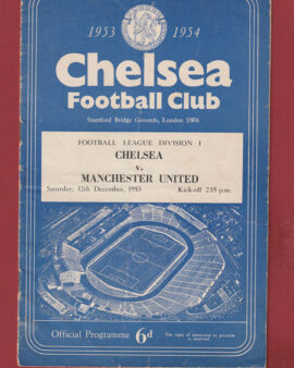 Chelsea v Manchester United 1953 – Young Busby Babes