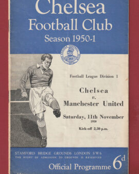 Chelsea v Manchester United 1950 – Man Utd