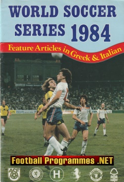 Australia v Manchester United 1984 – World Soccer Series Rangers