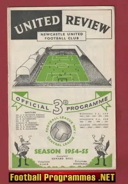 Newcastle United v Tottenham 1954