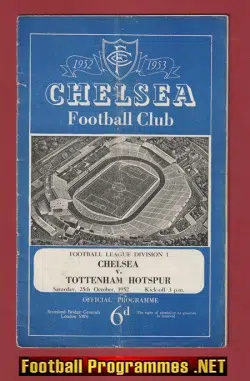 Chelsea v Tottenham 1952 – 1950s