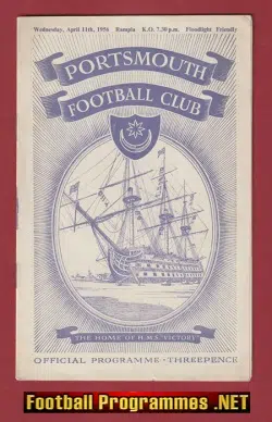 Portsmouth v Rampla 1956 – Uruguay Friendly Game