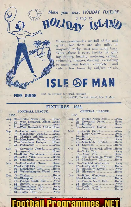 Everton v Arsenal 1955