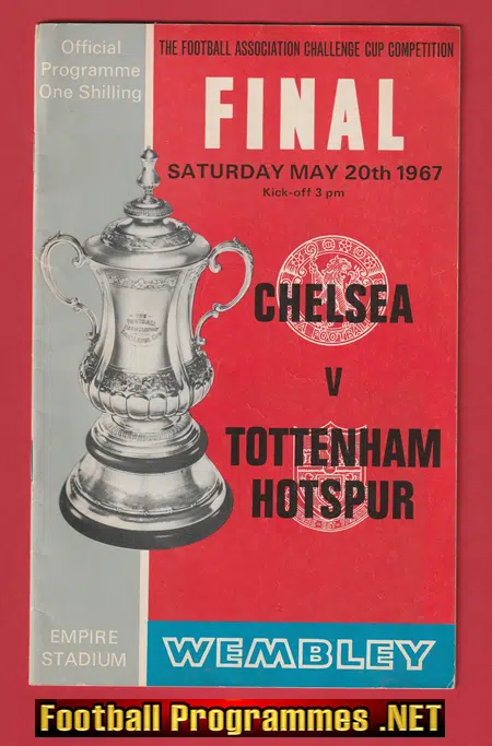 Chelsea v Tottenham 1967 – FA Cup Final Wembley