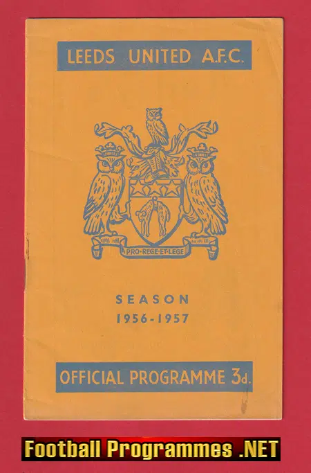 Leeds United v Cardiff City 1957