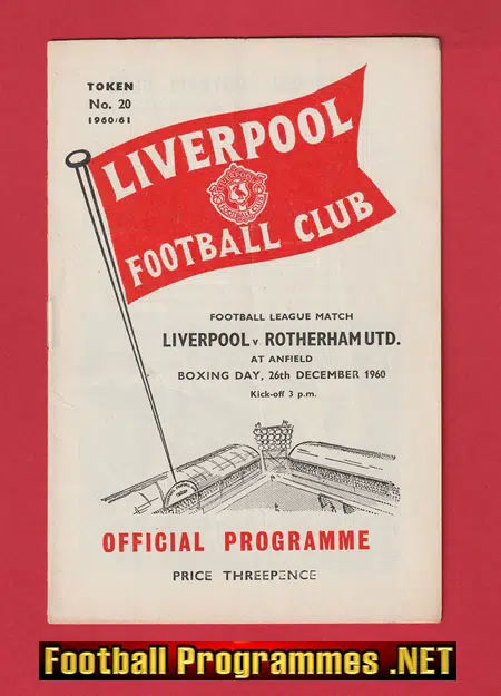 Liverpool v Rotherham United 1960