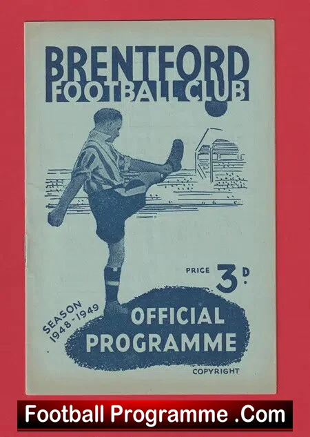 Brentford v Torquay United 1949