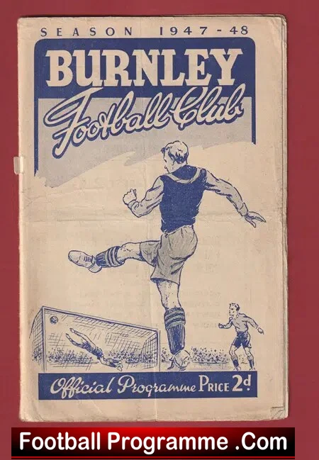 Burnley v Swindon Town 1948