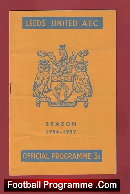 Leeds United v Manchester United 1957 – Man Utd 57