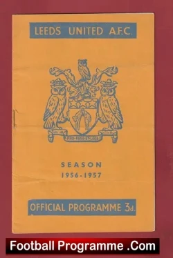 Leeds United v Manchester United 1957 – Man Utd 57