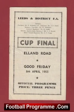 Leeds UYMI v Farsley Celtic 1955 – Senior Cup Final