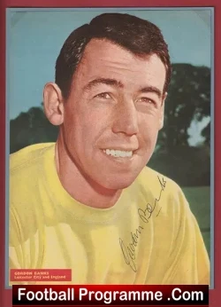 Leicester City Gordon Banks Autographed Signed Picture - 1960's - football memorabilia