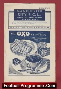 Manchester City v Chelsea 1948 – 1940’s