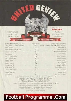 Manchester United v Aston Villa 1994 – Reserves Roy Keane