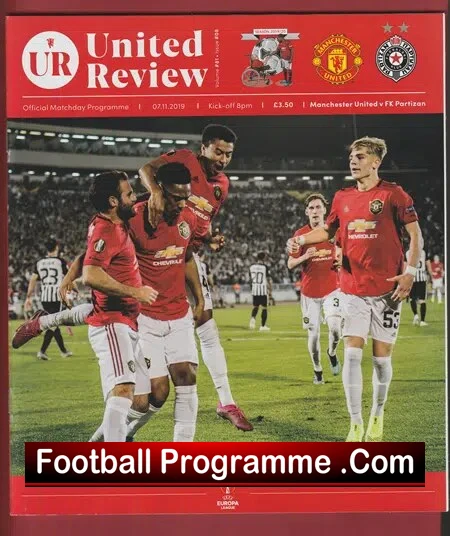 Manchester United v FK Partizan 2019 – Europa Cup